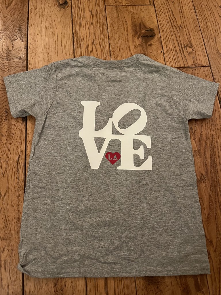 Support LA Fire Victims "LOVE" Tee